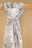 Laundry B Paisley Scarf Fossil